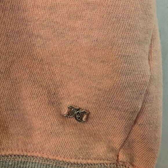 Juicy Couture Pink Jersey Top XL Crop - Picture 3 of 5